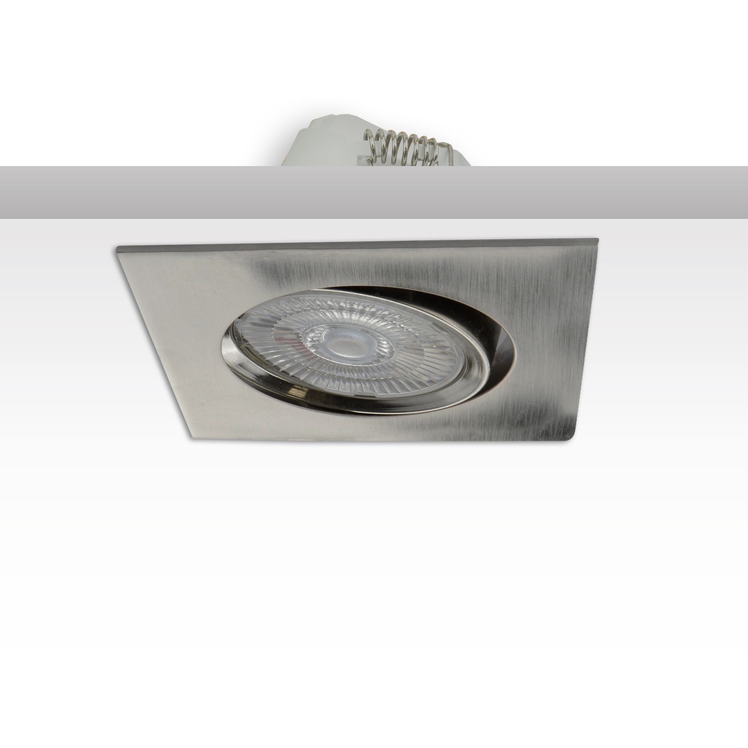 ISOLED LED Einbauleuchte Sunset Slim68 Alu, eckig, 9W, 1800-2800K, Dimm-to-warm - 2