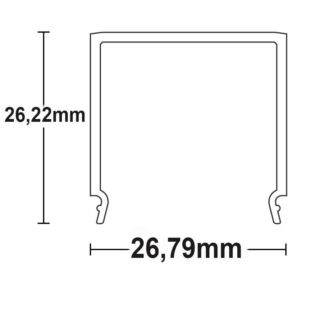 ISOLED Abdeckung COVER12 opal 200cm für SURF20(FLAT)/DIVE20(FLAT) - 2