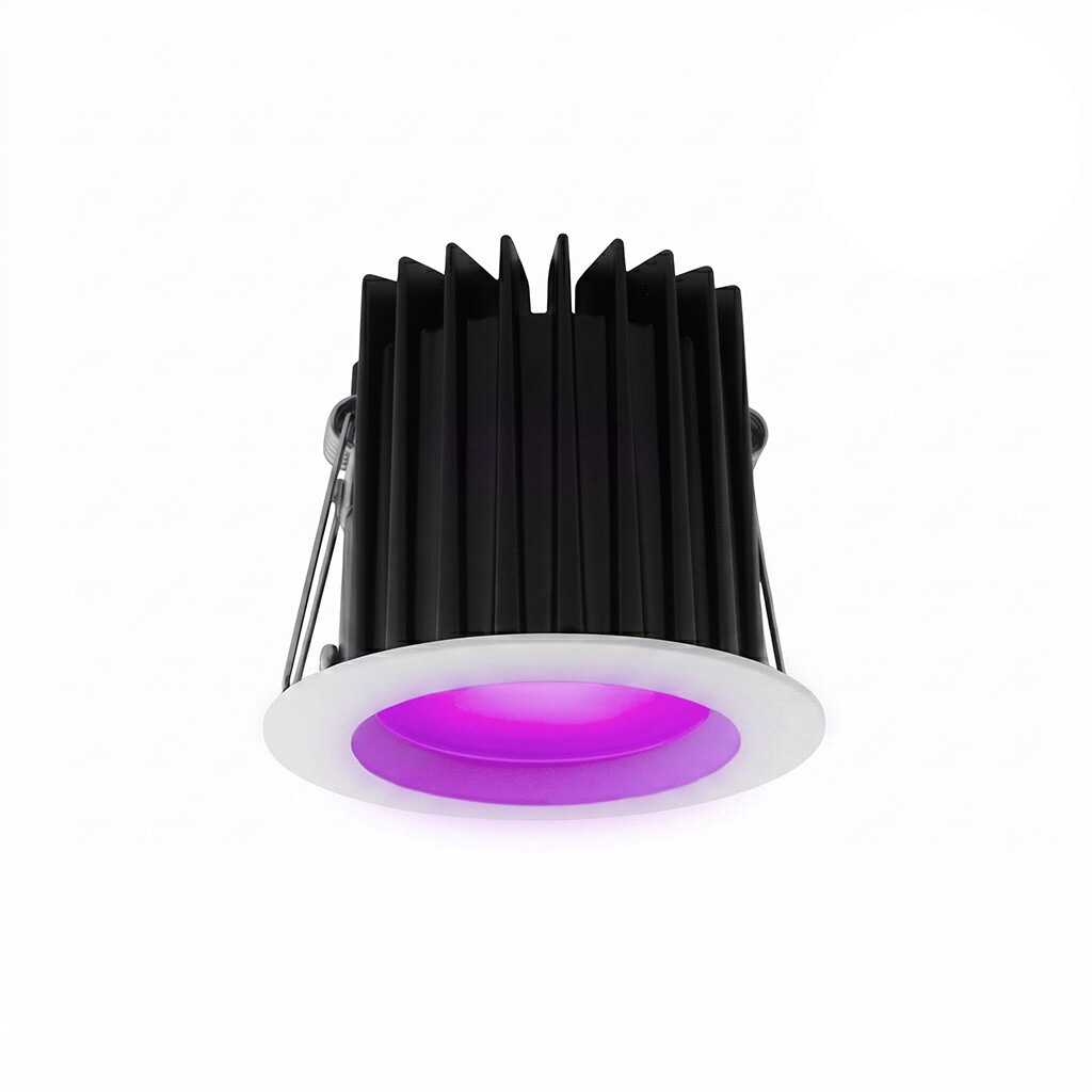 Emilum LED-Spot 24V, 10W, RGBW/2700K, CRI90 Weiß - 4