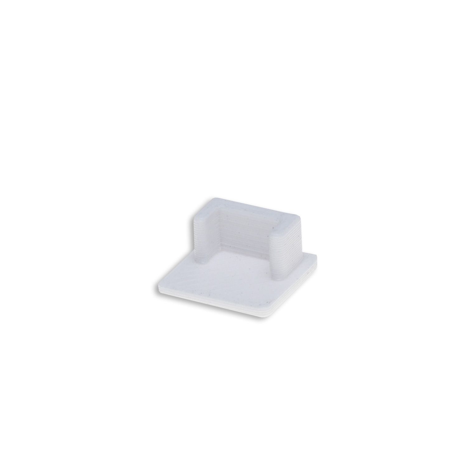 ISOLED Endkappe EC218 weiß für LED Fliesenprofil UP8 - 2