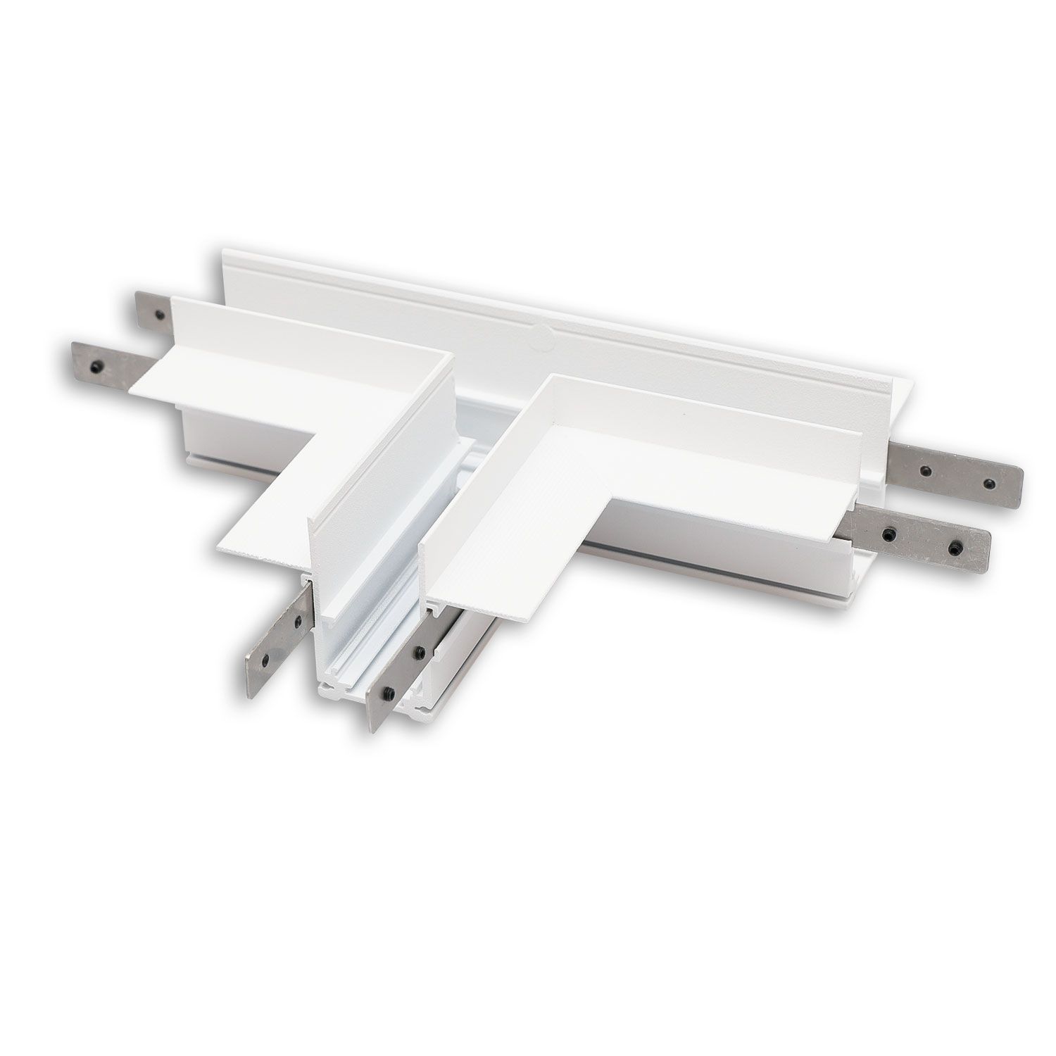 ISOLED Track48 T-Schiene horizontal für Trockenbauschiene, weiß, nicht stromführend ISOLED Track48 T-Schiene horizontal für Trockenbauschiene, weiß, nicht stromführend - 1