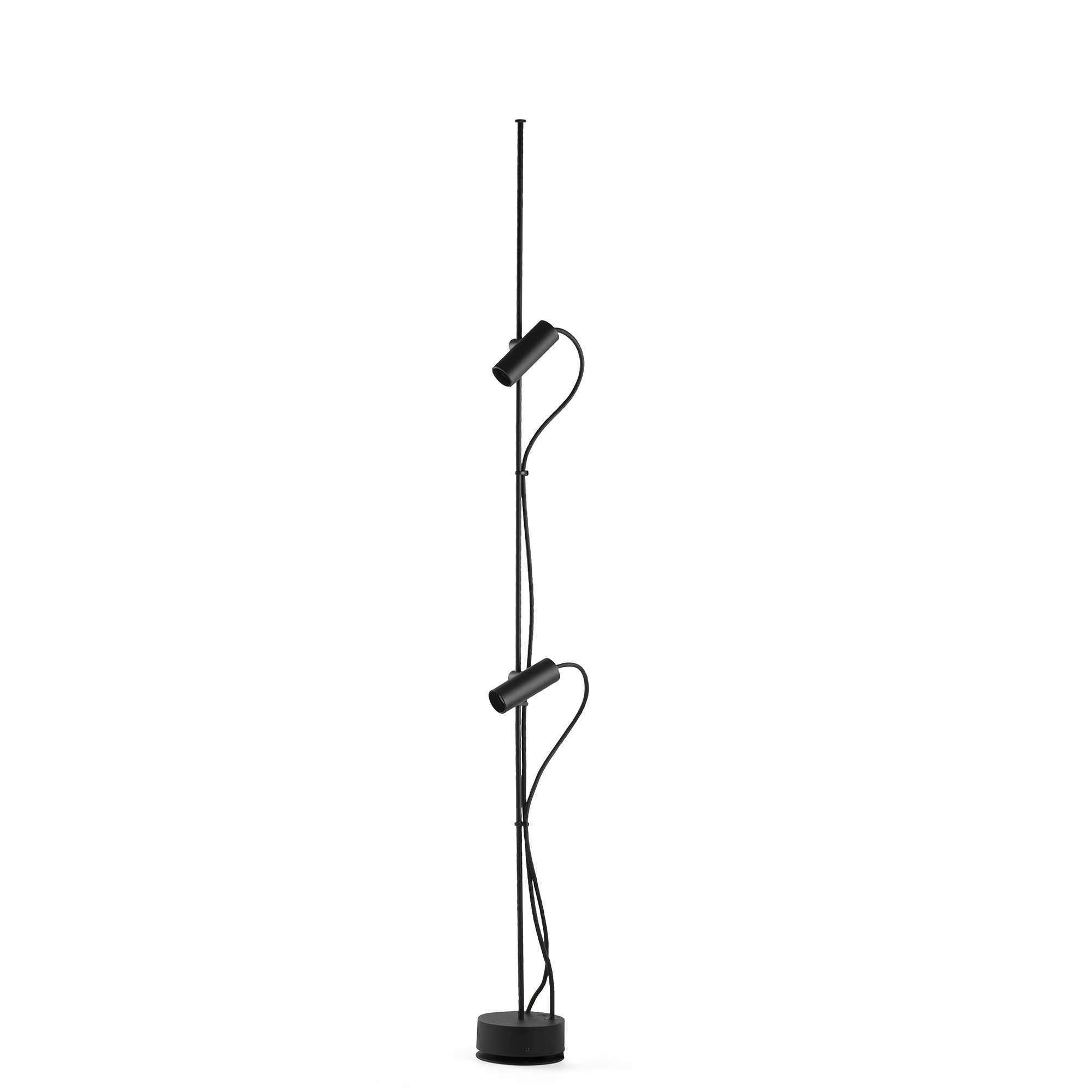 Faro CLAP 1266 Poller schwarz 2 × 6 W 3000 K 38° - Produktbild 1
