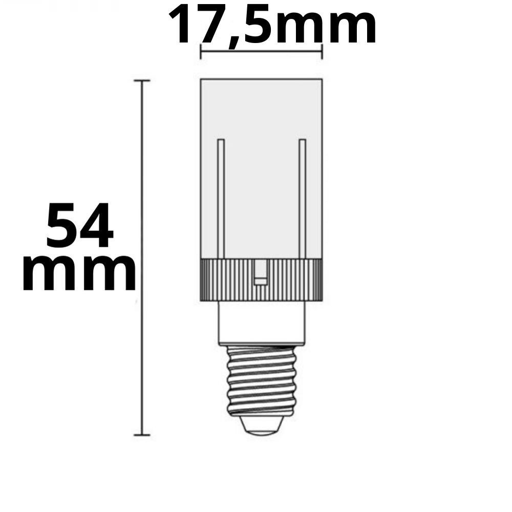 ISOLED E14 LED 32SMD, 3,5W, warmweiß - 2
