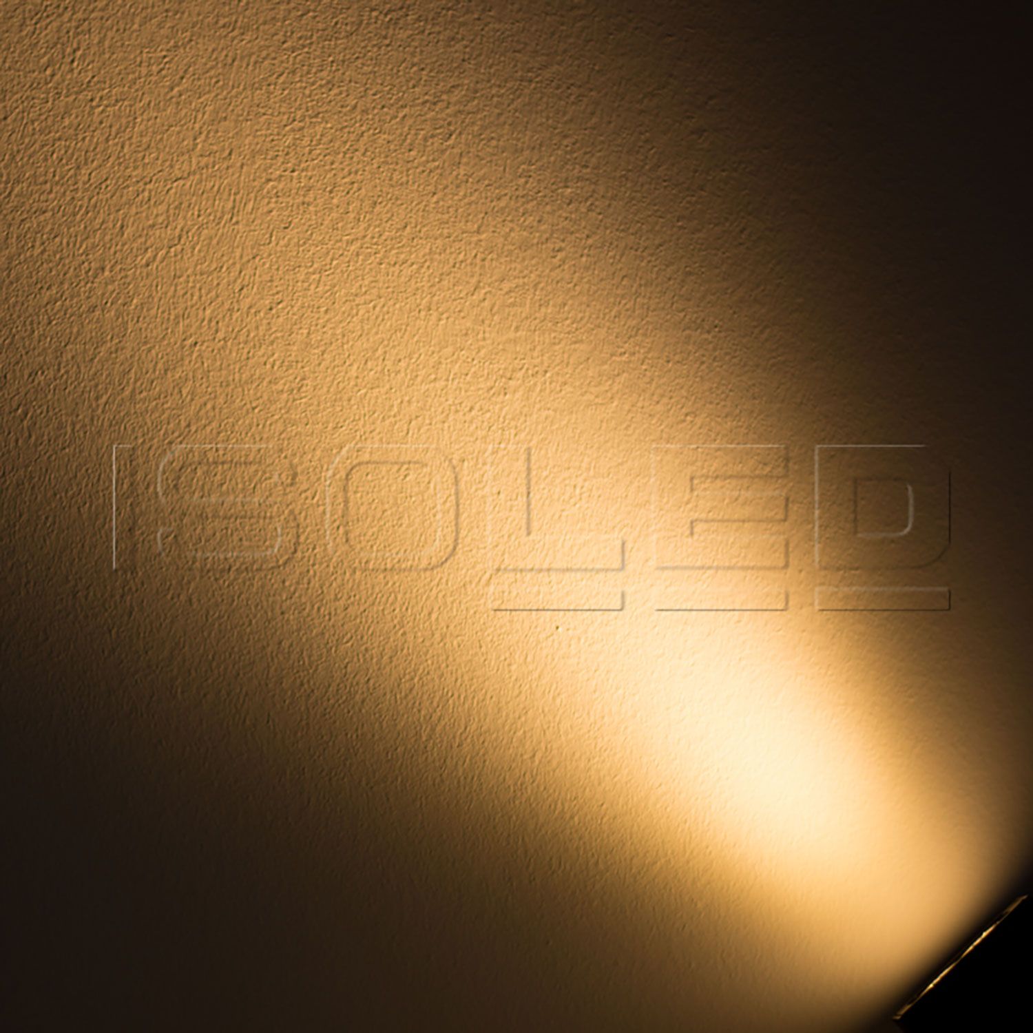 ISOLED LED Aussenstrahler Cube IP65, 4x2W CREE, anthrazit, warmweiß - 4