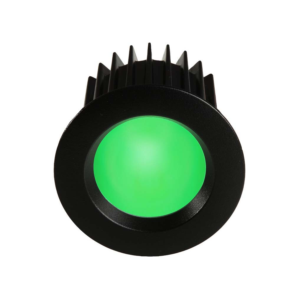 Emilum LED-Spot 24V, 10W, RGBW/2700K, CRI90 Schwarz - Produktbild 1