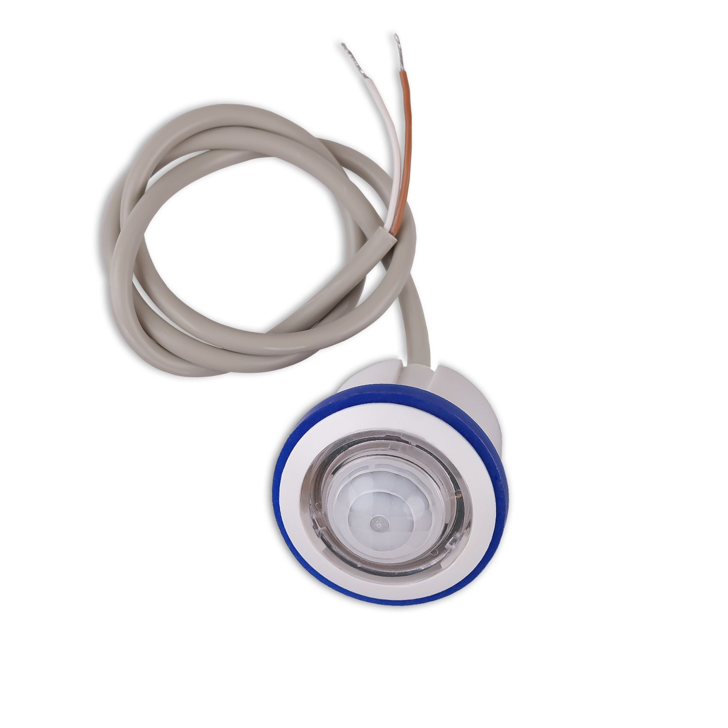 ISOLED DALI-2 Master Mini-PIR-Einbau-Bewegungs-/Lichtsensor, H:3m, benötigt DALI-Bus Spannung weiß - 1