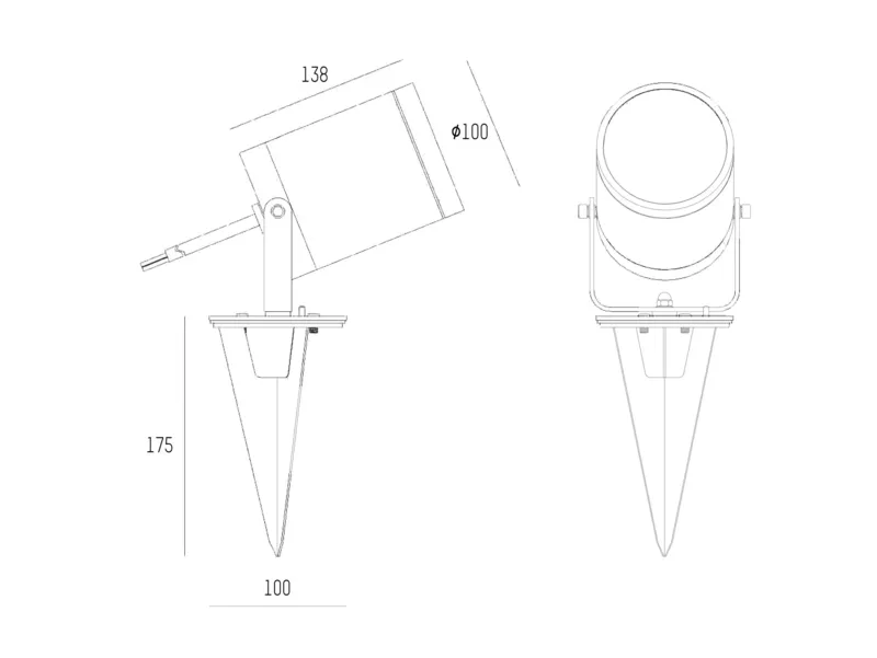 Molto Luce FORIS ROUND F (anthrazit) - 2