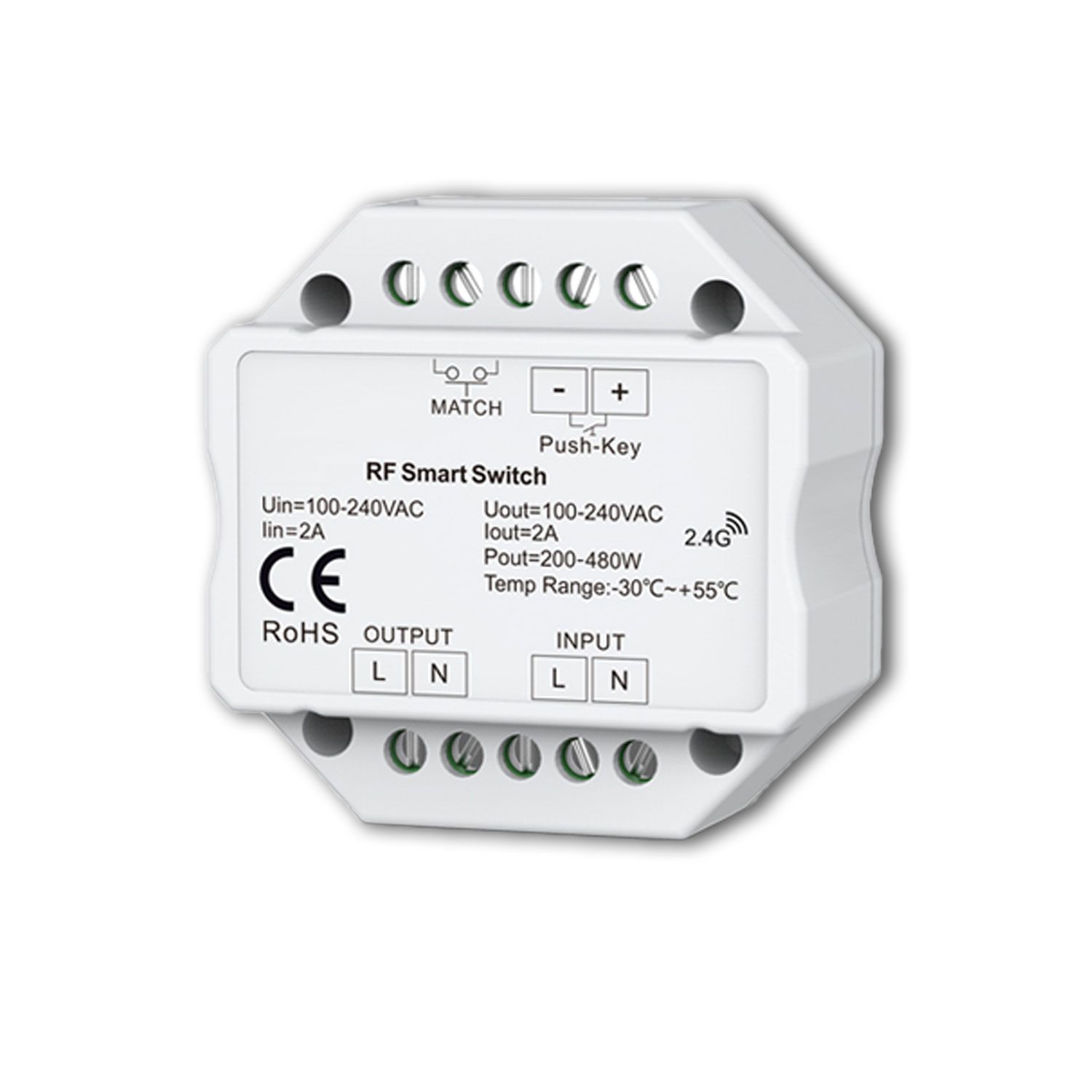 ISOLED Sys-Pro + Zigbee 3.0 Push/Funk Switch, 230V AC, 360 VA - 1