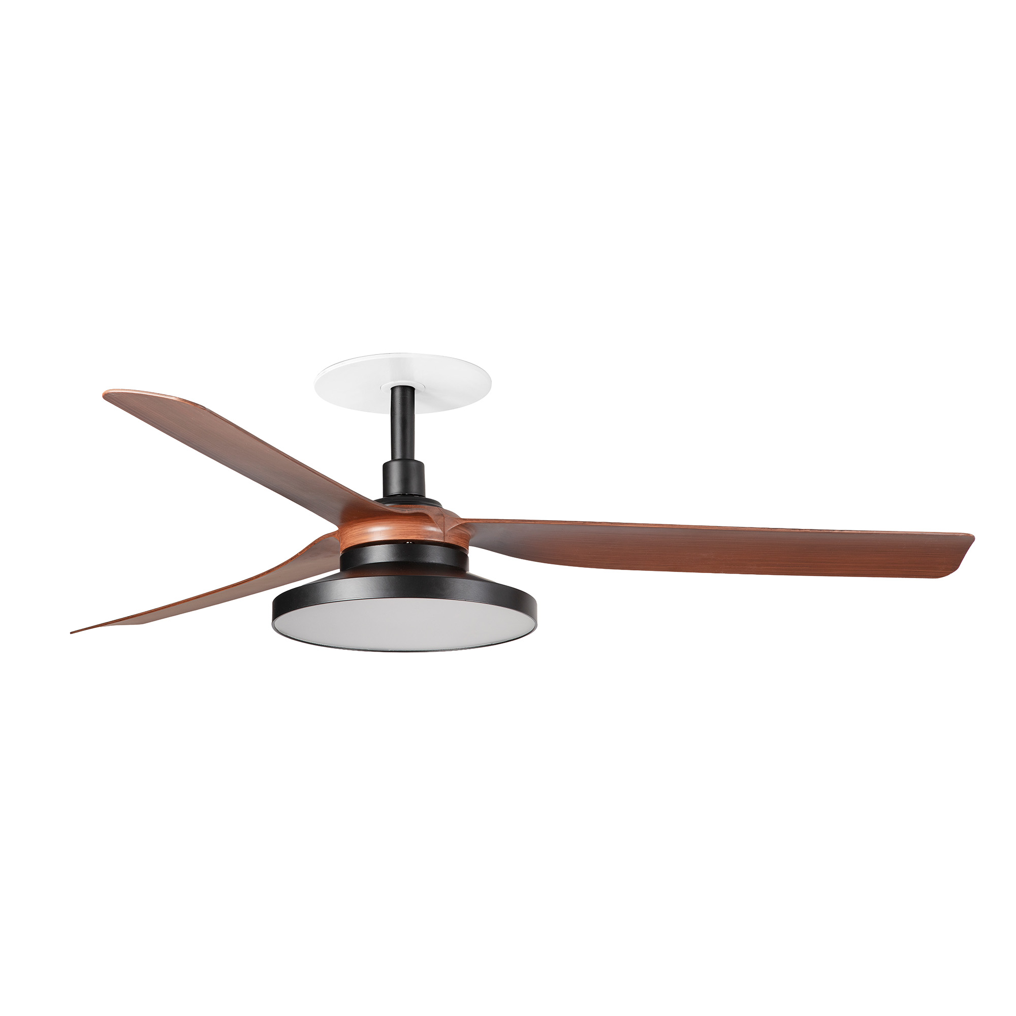 Faro PUNT RECESSED TAK M Ventilator schwarz/Nussbaum 3000K - 1