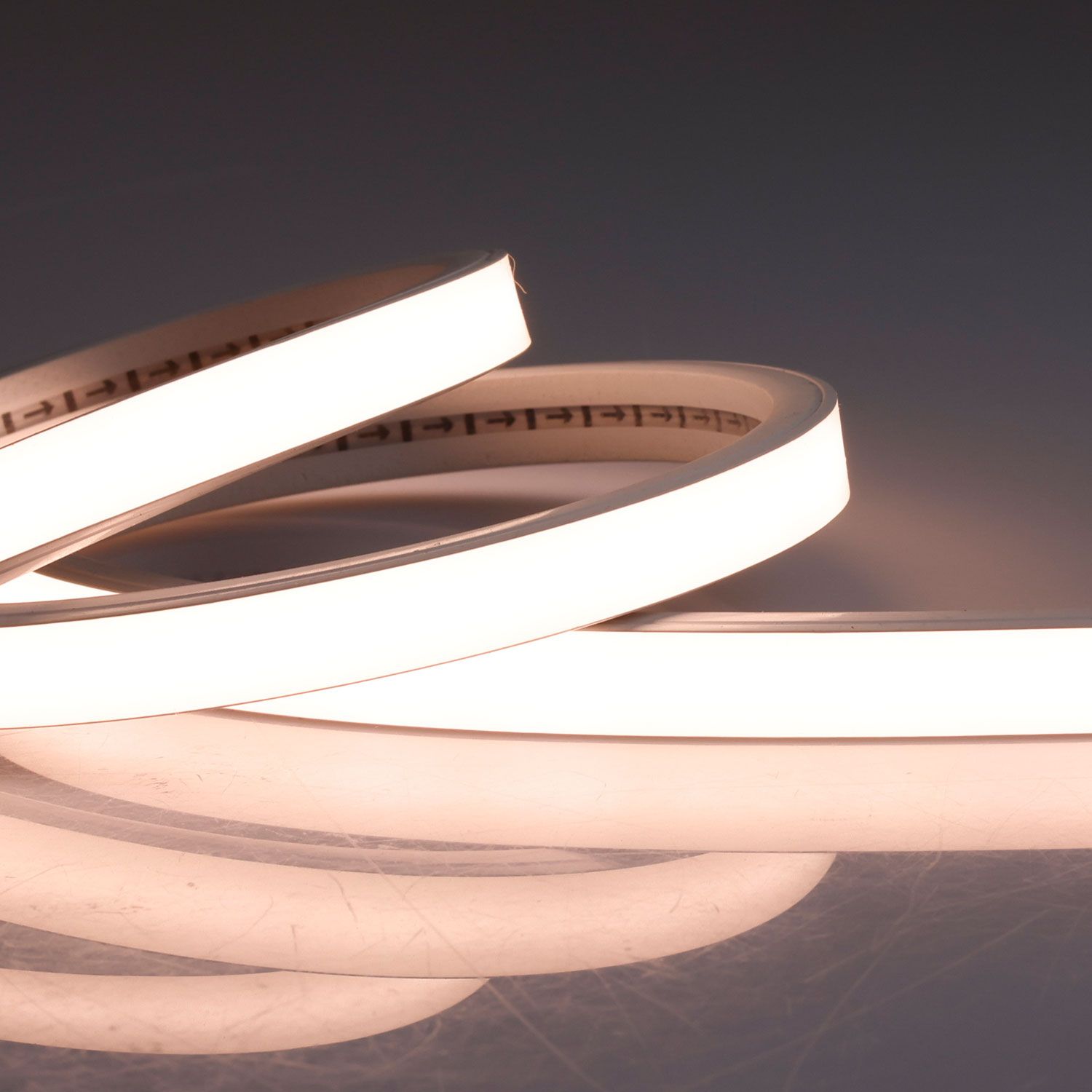 ISOLED LED NeonPRO940 Custom Flexband B13H08, 24V DC, 12W, IP54, 4000K, 240LED/m, inkl. Montageclips - 1