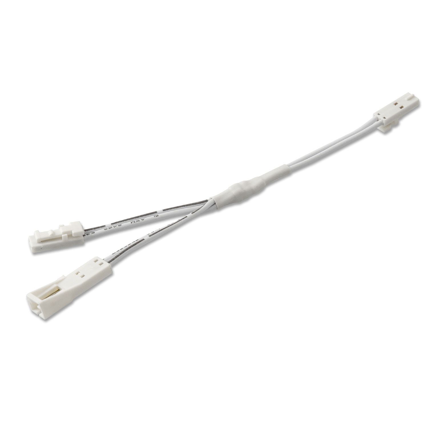 ISOLED MiniAMP Linearsplitter 2 x male-Stecker / 1 x female-Buchse, 2-polig, weiß, max. 4A ISOLED MiniAMP Linearsplitter 2 x male-Stecker / 1 x female-Buchse, 2-polig, weiß, max. 4A - 1