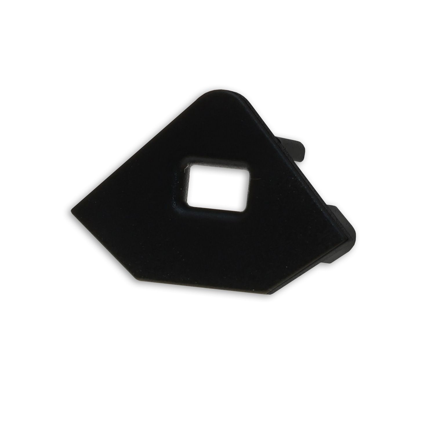 ISOLED Endkappe EC97 schwarz für Profil CORNER11n mit Kabeldurchführung, 1 STK ISOLED Endkappe EC97 schwarz für Profil CORNER11n mit Kabeldurchführung, 1 STK - 1