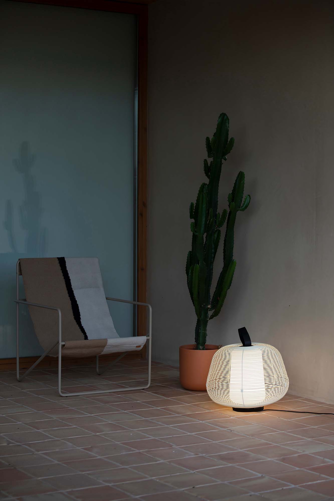 Faro NARA Tragbare Lampe Beige - 5