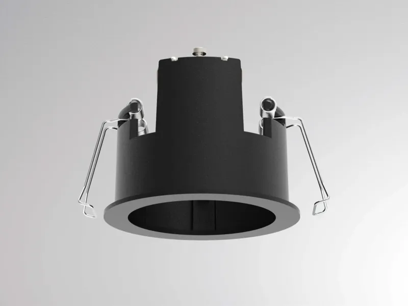 Molto Luce DARK NIGHT S MODUL EINBAURAHMEN (schwarz) - Produktbild 1