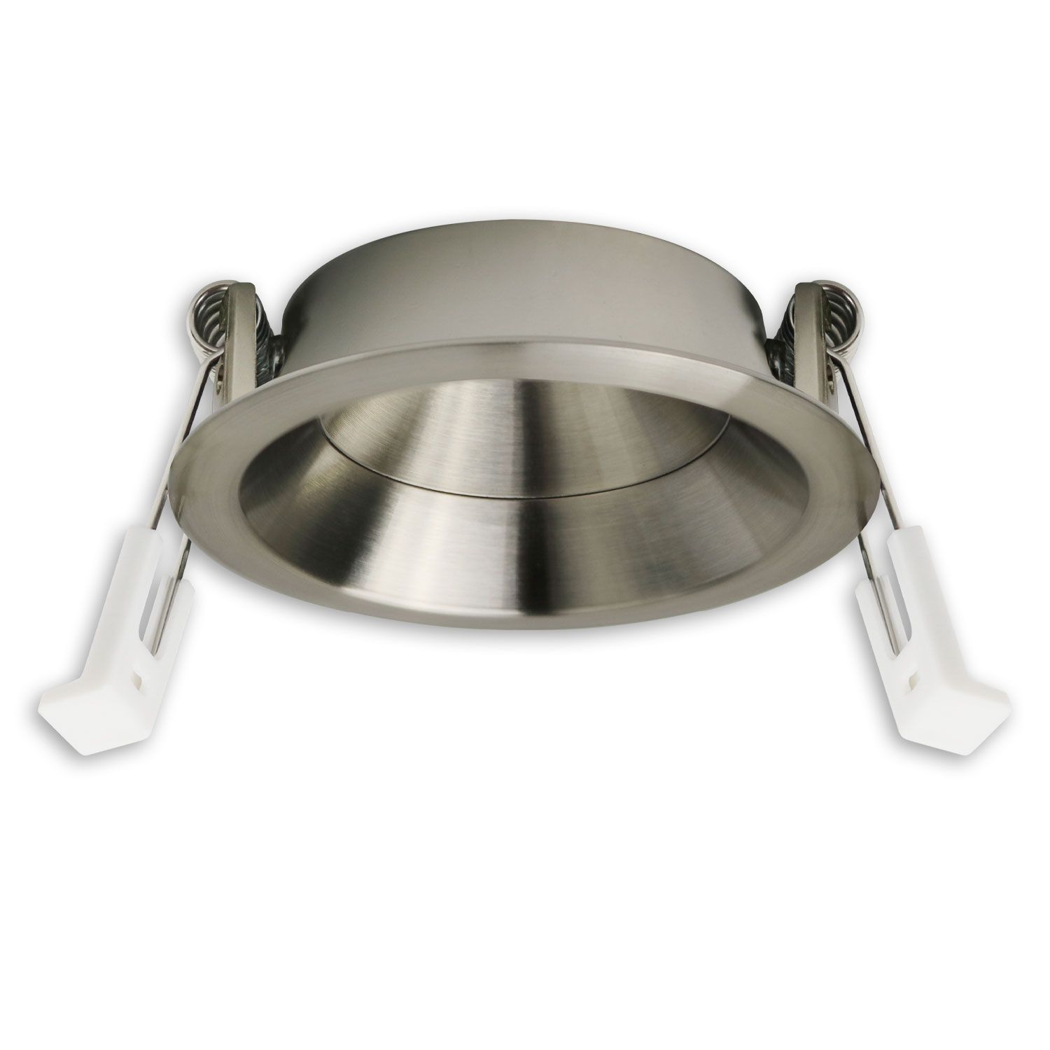 ISOLED Einbaur. f. Einbaustrahler Back68&LED Modul SYS-GU10, schwenkbar, nickel geb. - 1