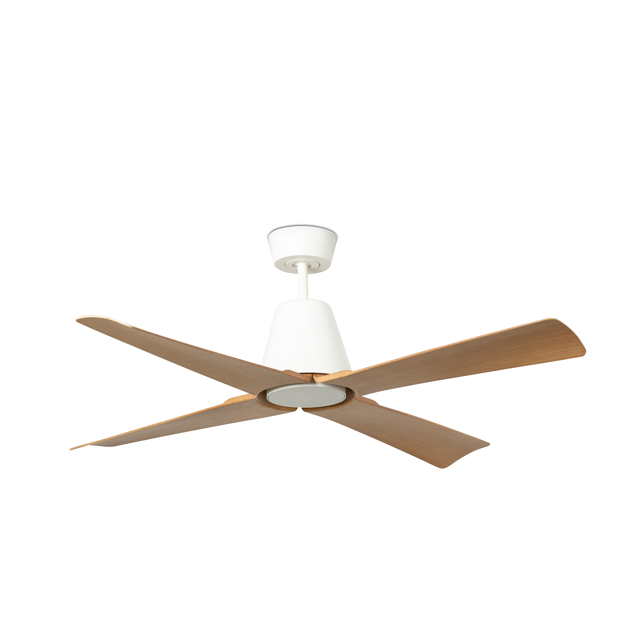 Faro TYPHOON M LED-Ventilator weiß/Ahorn 3000K IP44 - Produktbild 1