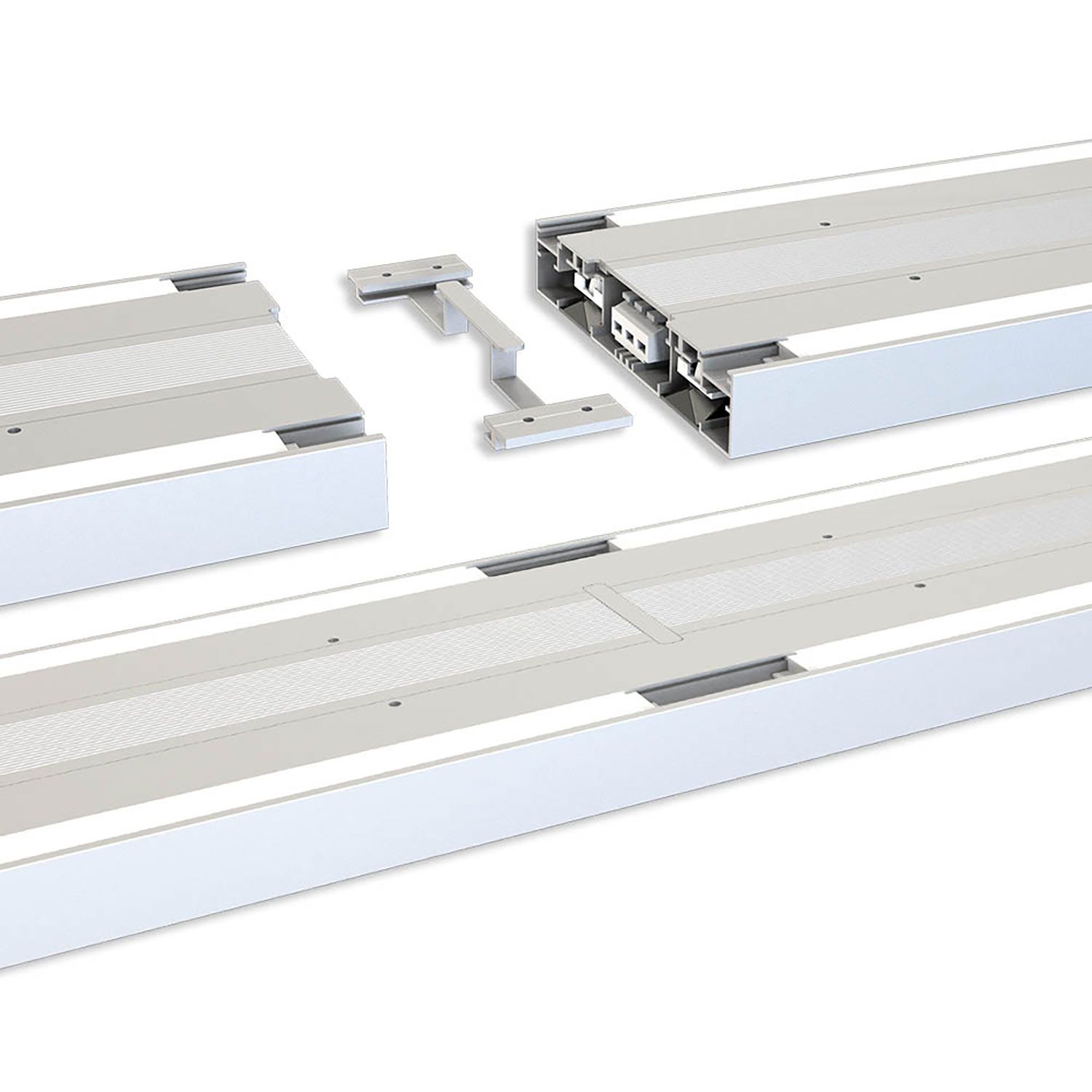 ISOLED LED Hängeleuchte Raster Up&Down, 30W+30W, anreihbar, UGR