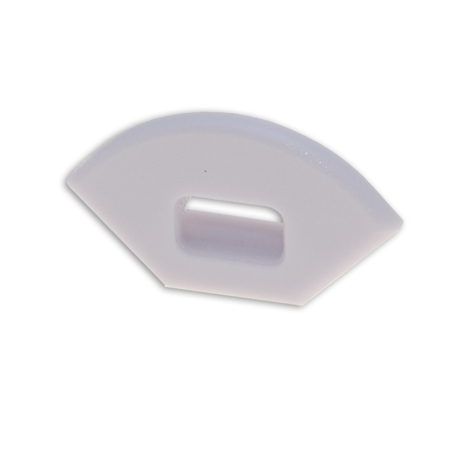 ISOLED Endkappe EC88 für Profil CORNER10 SLIM mit Kabeldurchführung, 1 STK - 1