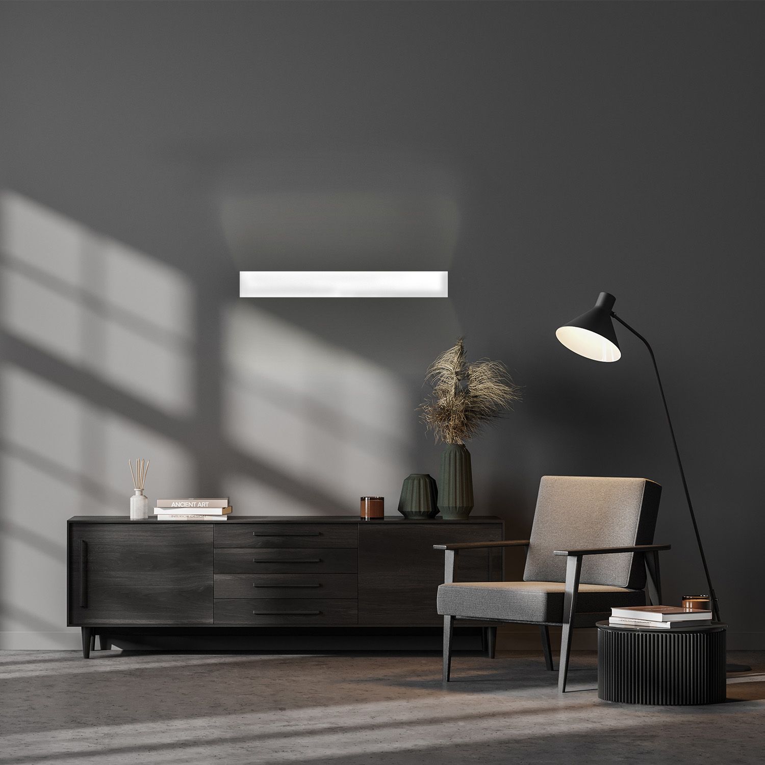 ISOLED LED Wandleuchte Linear Up&Down 900, 910mm, 30W, IP40, weiß, warmweiß - 6