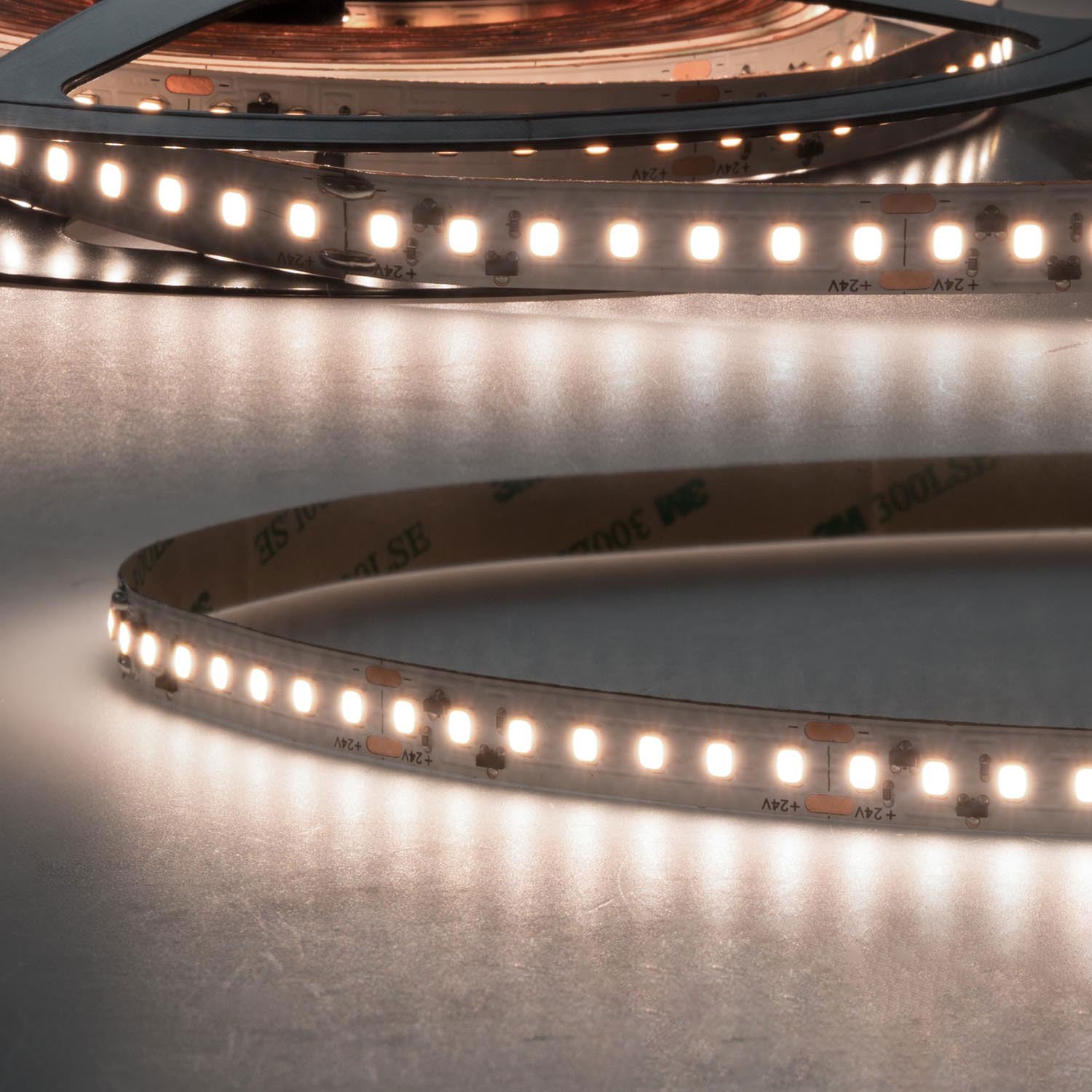 ISOLED LED CRI940 Vollspektrum Linear Flexband, 24V DC, 14W, IP20, 4000K, 5m Rolle, 160 LED/m ISOLED LED CRI940 Vollspektrum Linear Flexband, 24V DC, 14W, IP20, 4000K, 5m Rolle, 160 LED/m - 1