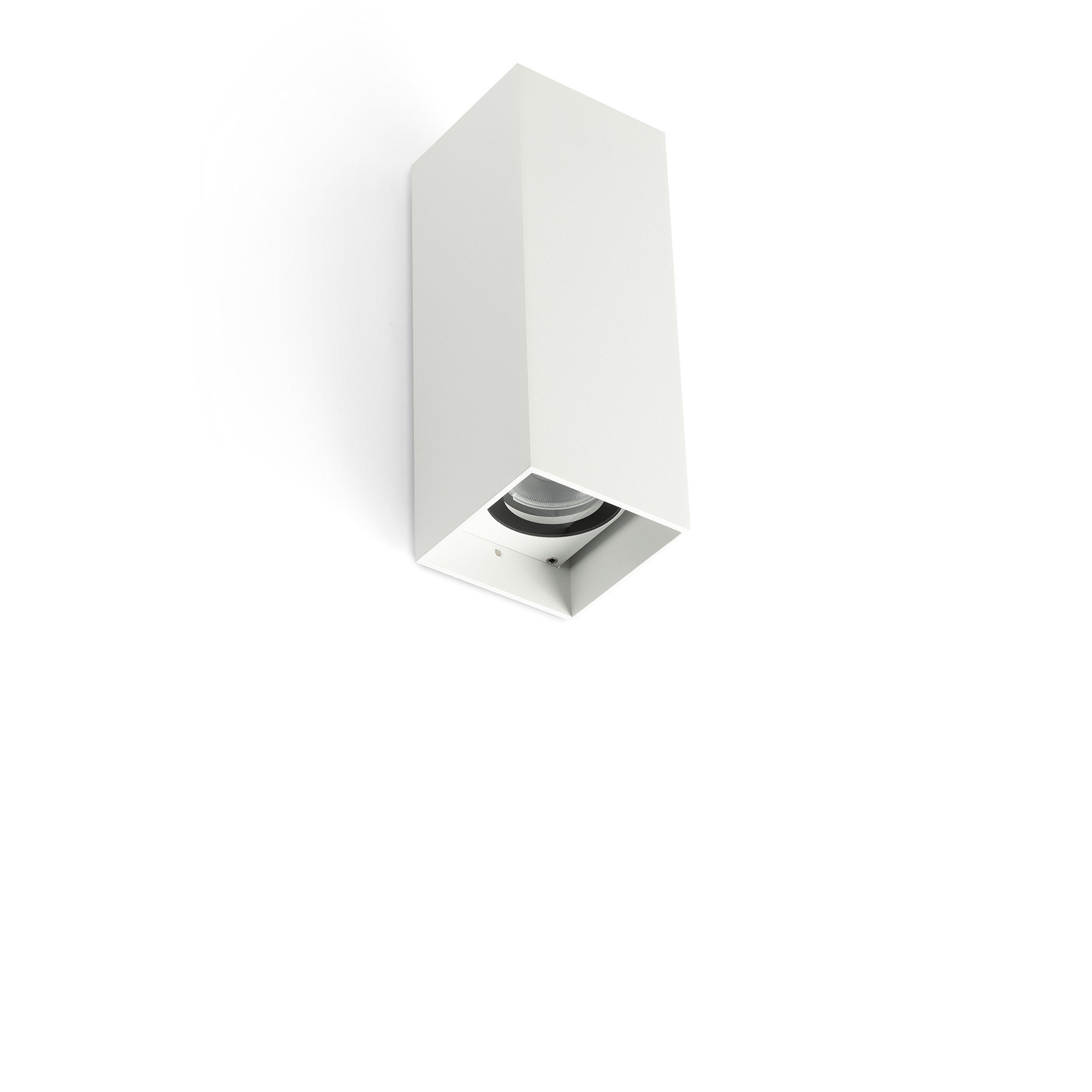 Faro KOV 2L Quadratische Wandleuchte weiß 2700 K 34°/14° Faro KOV 2L Quadratische Wandleuchte weiß 2700 K 34°/14° - Produktbild 1