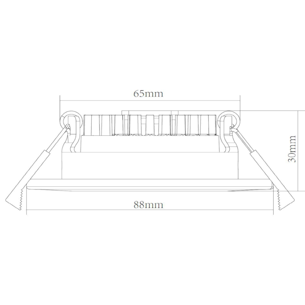 Emilum LED-Swing Spot 24V, 5W, Dim to Warm, 3000K-2200K, CRI90 - 7