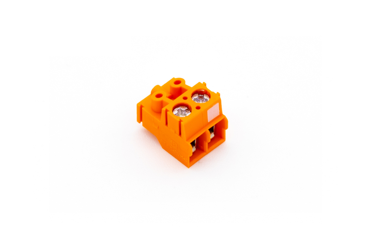 Loxone Schraubklemme Top Orange 2-fach - Produktbild 1