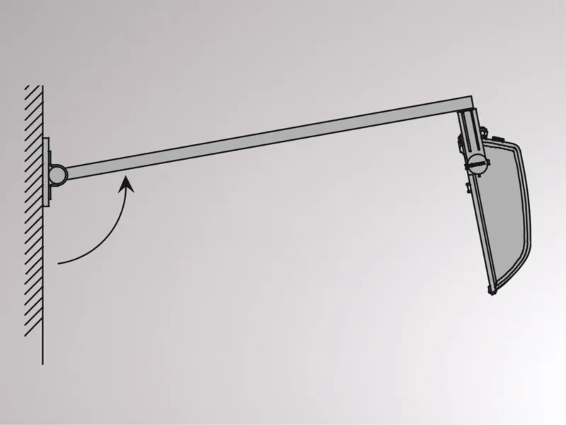 Molto Luce MICRO RODIO W D BEFESTIGUNG (grau) - Produktbild 1