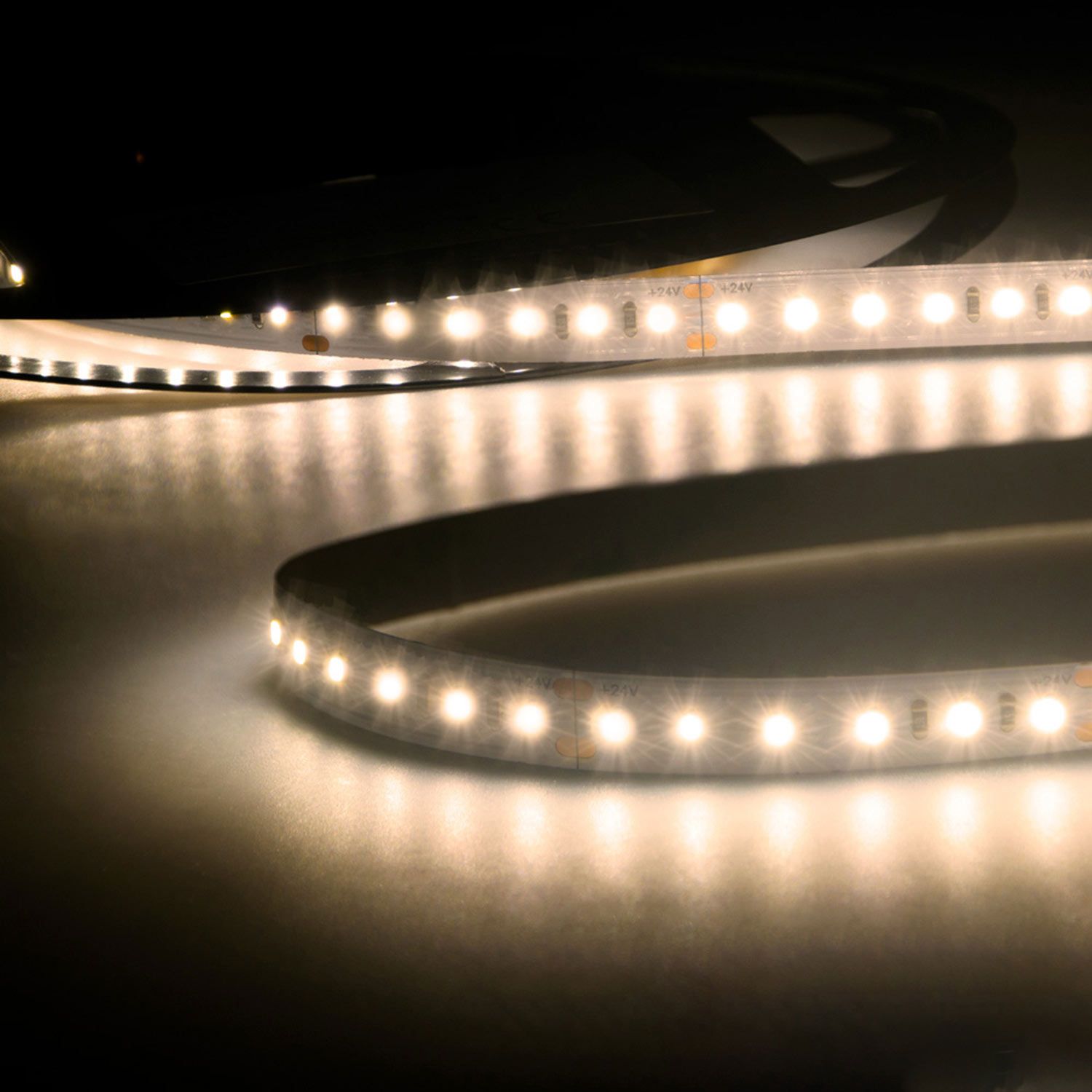 ISOLED LED CRI930 CC Flexband, 24V DC, 12W, IP20, 3000K, 15m Rolle, 120 LED/m ISOLED LED CRI930 CC Flexband, 24V DC, 12W, IP20, 3000K, 15m Rolle, 120 LED/m - 1