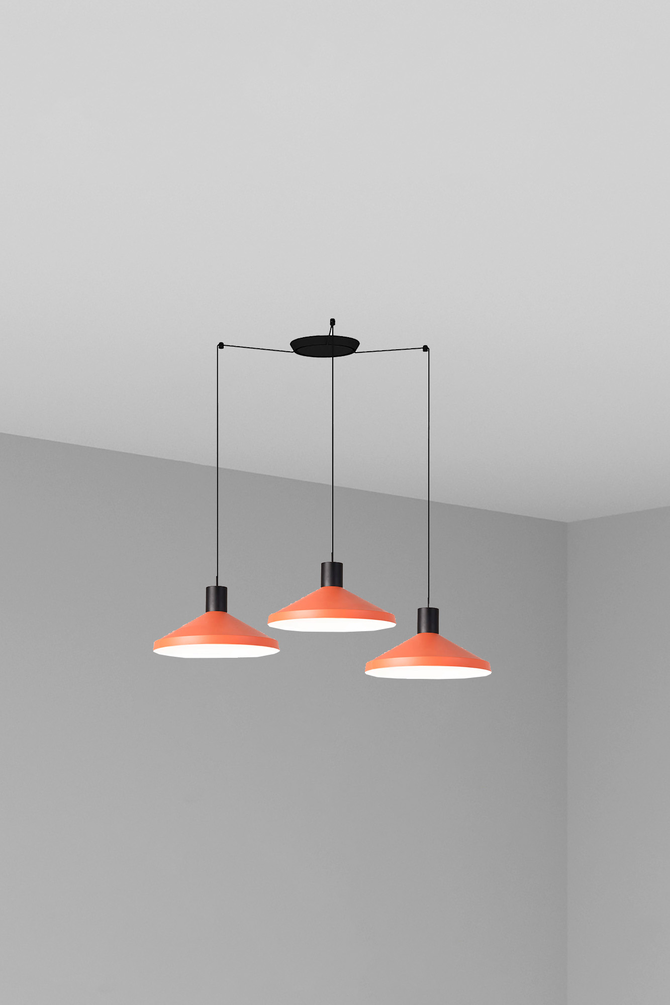 Faro KOMBO 400 3L Terracotta Pendelleuchte Faro KOMBO 400 3L Terracotta Pendelleuchte - 1
