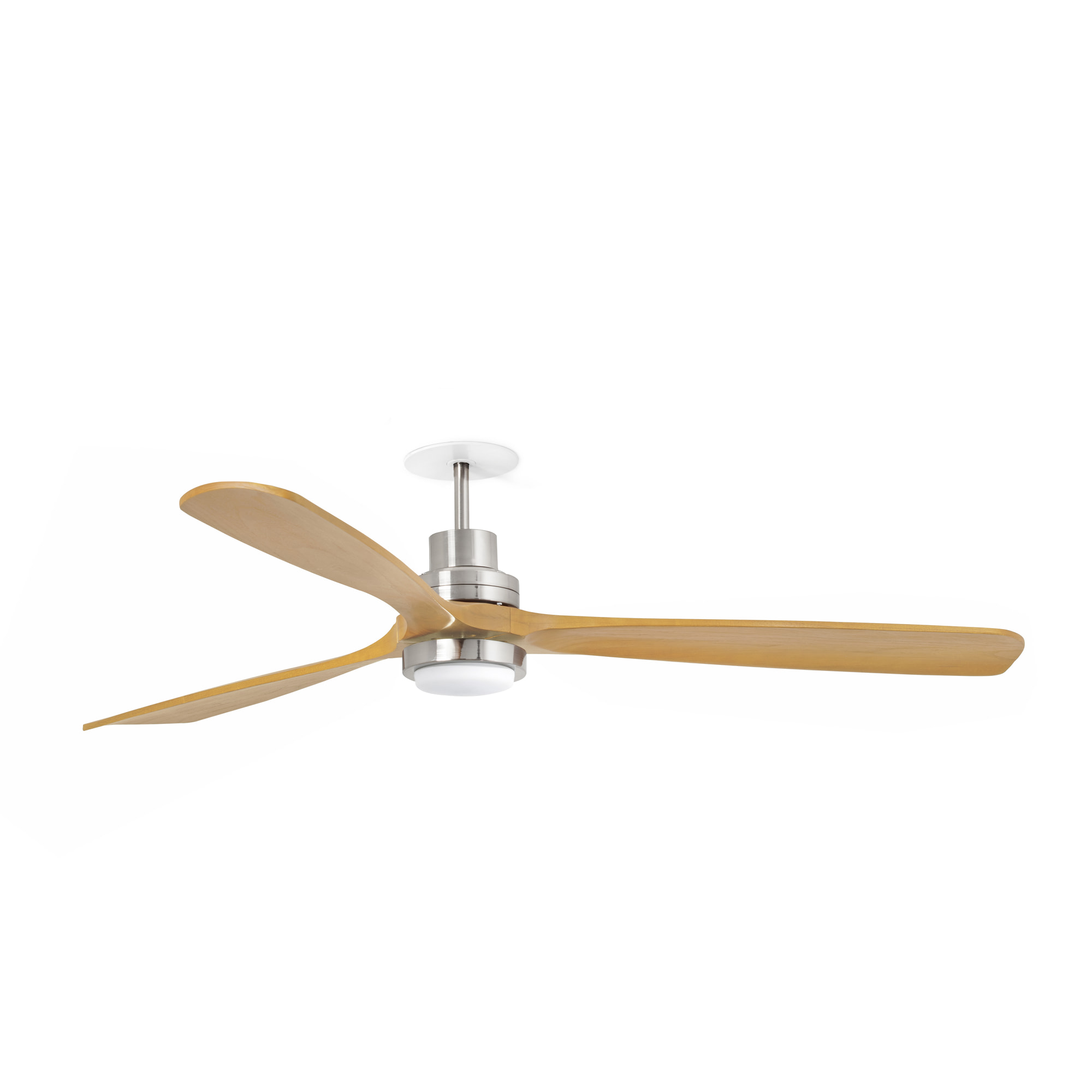 Faro LANTAU RECESSED L Mattnickel/Kiefer Ventilator 3000K - Produktbild 1