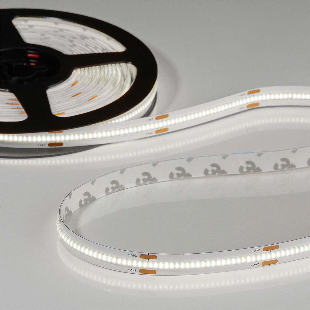 Emilum Flex COB CCT LED-Streifen 24V, 14W, 2200K/5700K, CRI90, 604LED, IP20, 10mm - Produktbild 2