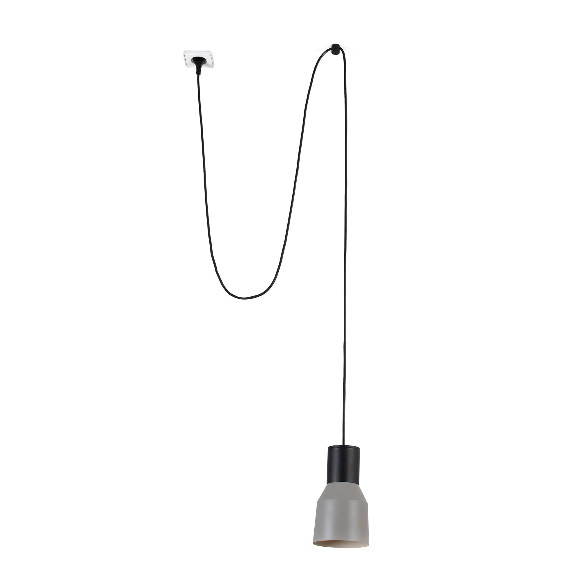 Faro KOMBO 120 Grau Pendelleuchte mit Stecker Faro KOMBO 120 Grau Pendelleuchte mit Stecker - 1