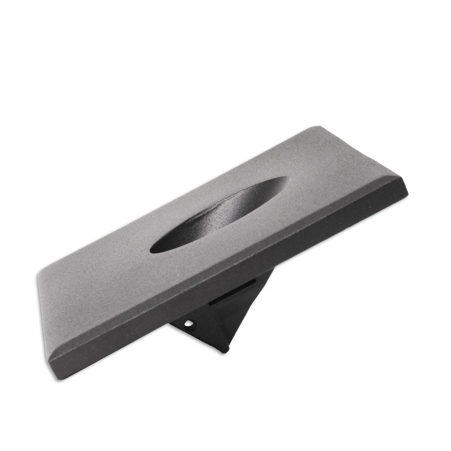 ISOLED Cover Aluminium eckig 1 schwarz für Sys-Wall68 - 3
