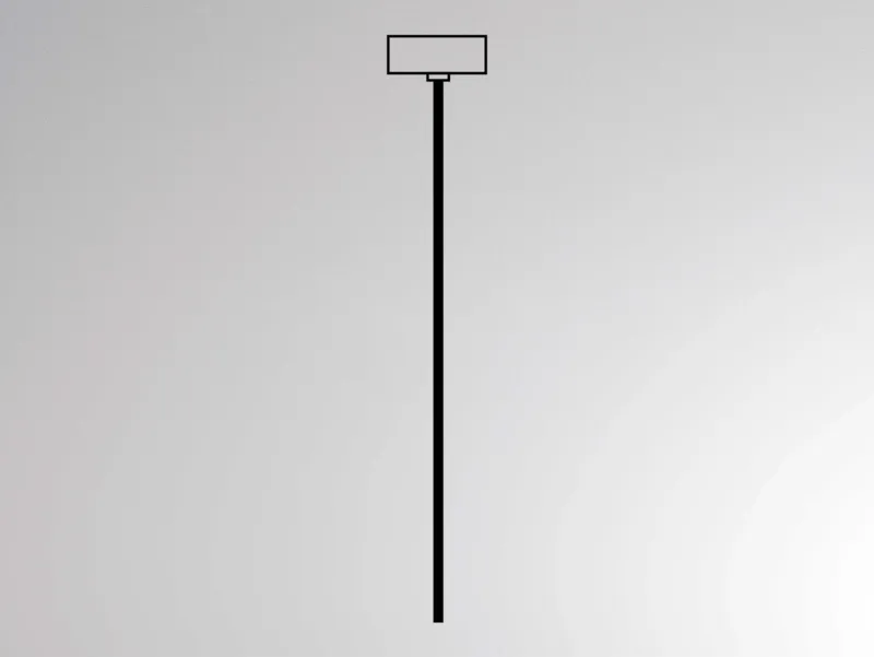 Molto Luce LOG OUT UP/DOWN KABELEINSPEISUNG (aluminium eloxiert) Molto Luce LOG OUT UP/DOWN KABELEINSPEISUNG (aluminium eloxiert) - Produktbild 1