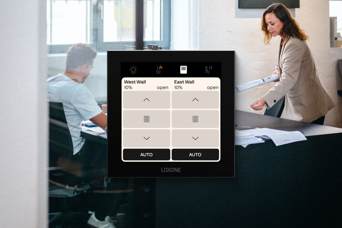Loxone Touch Pure Display CO2 Tree - 2