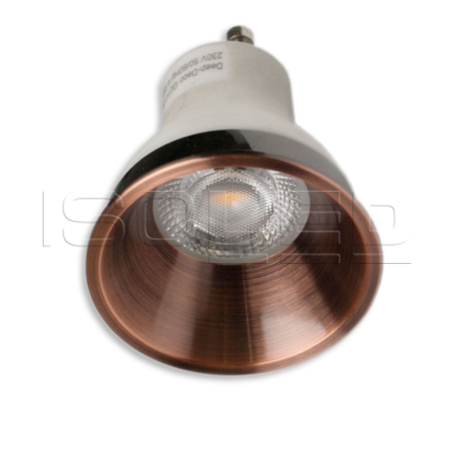 ISOLED Cover für LED Spot und LED Modul SYS-GU10, rosegold, rückversetzt, UGR