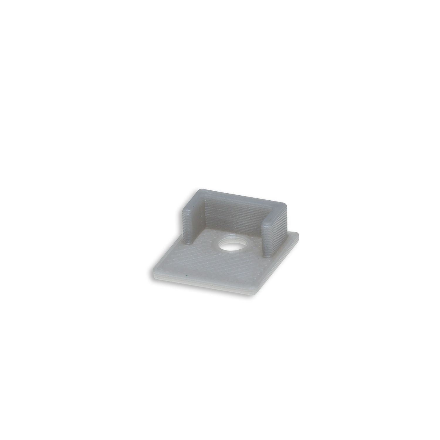 ISOLED Endkappe EC221 für LED Fliesenprofil UP10, mit Kabeldurchführung - 2