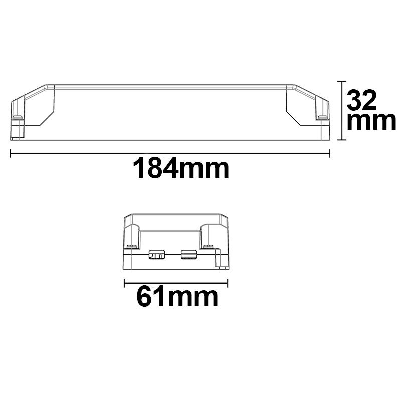 ISOLED LED Trafo 24V/DC, 0-100W, SELV - 2