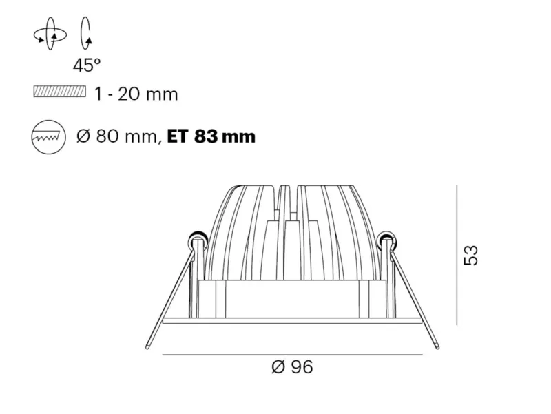 Molto Luce KALIO ROUND R (weiß) - Produktbild 2
