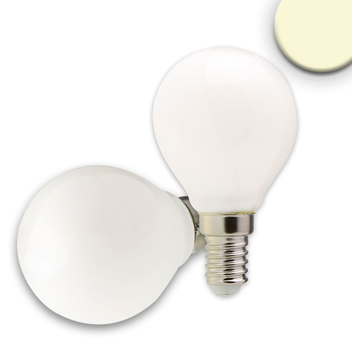 ISOLED E14 LED Illu, 4W, milky, warmweiß, dimmbar - 1