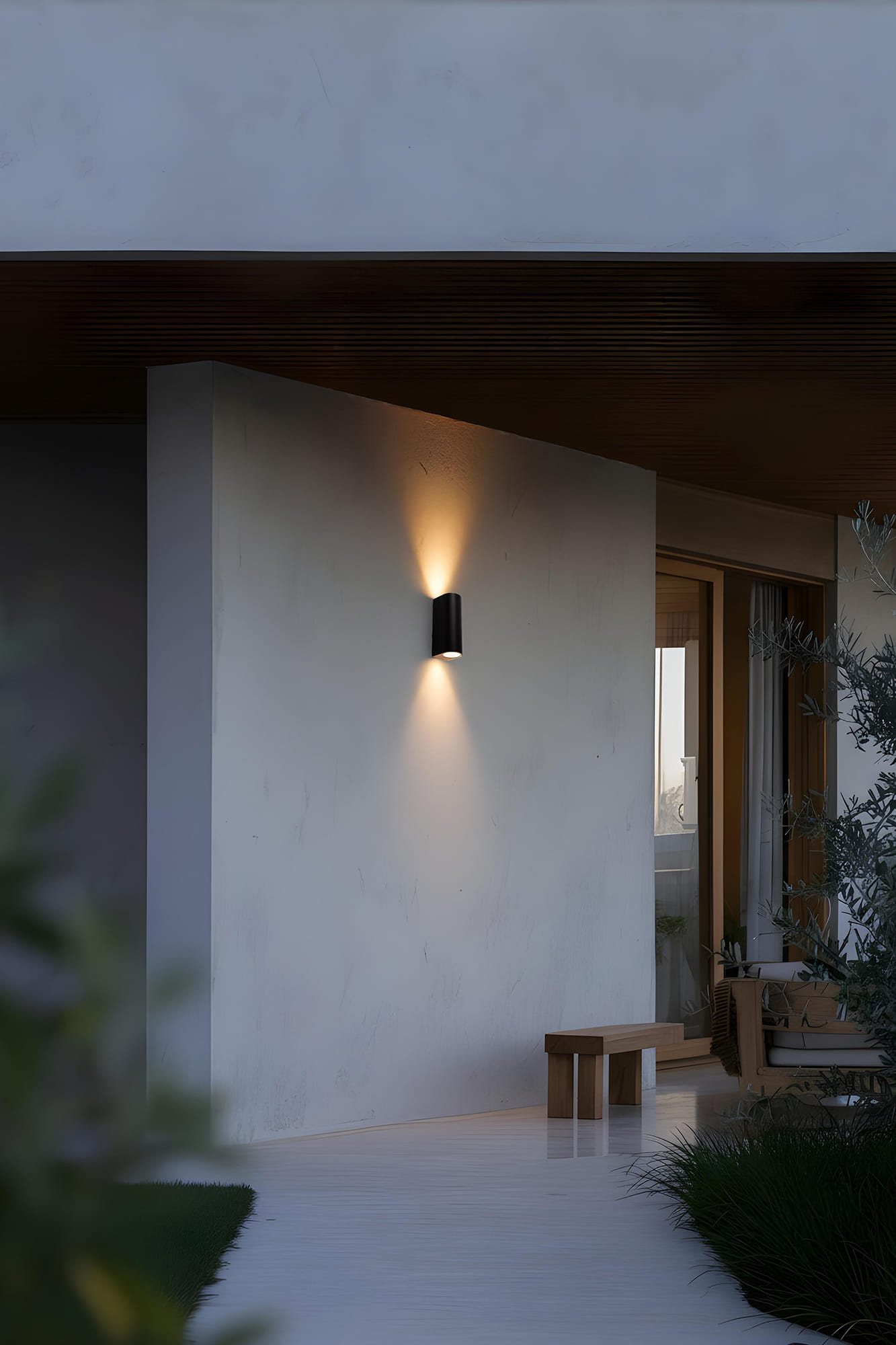 Faro ESTELA Wandleuchte schwarz 2xGU10 - Produktbild 2