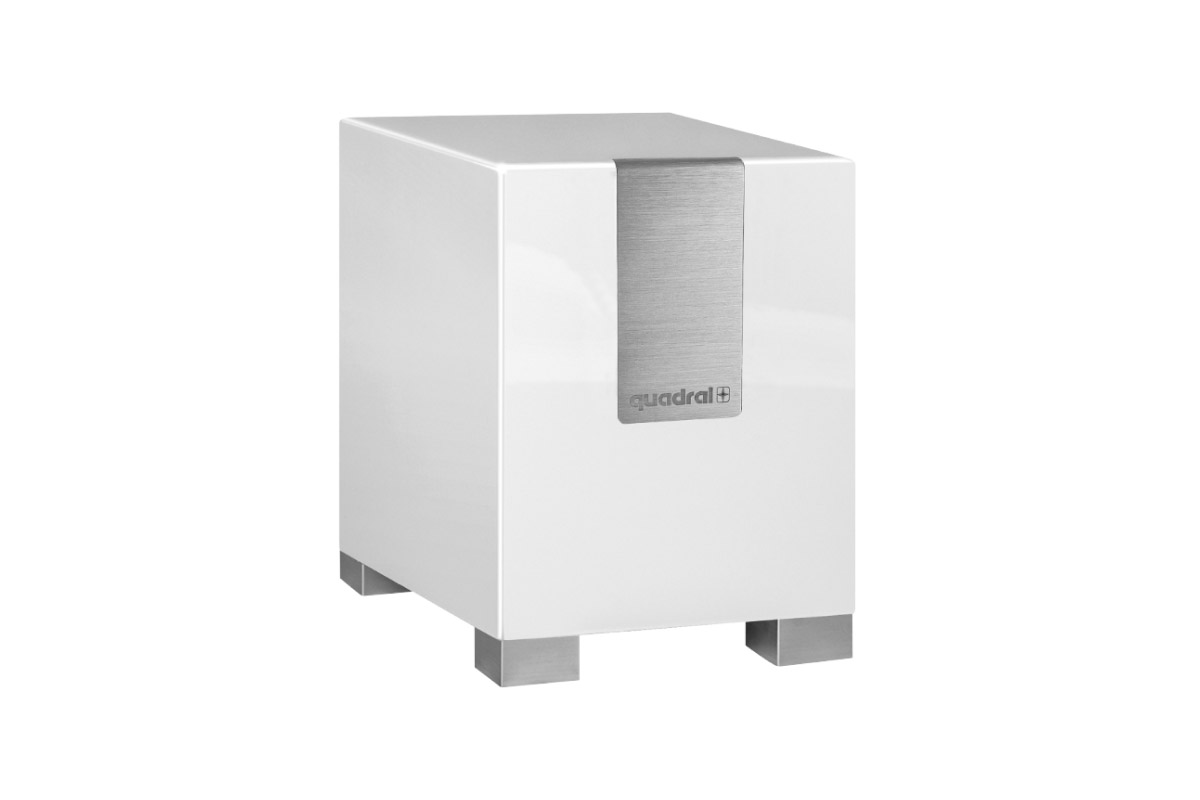 Quadral QUBE S8 Active Subwoofer White HG - Produktbild 1