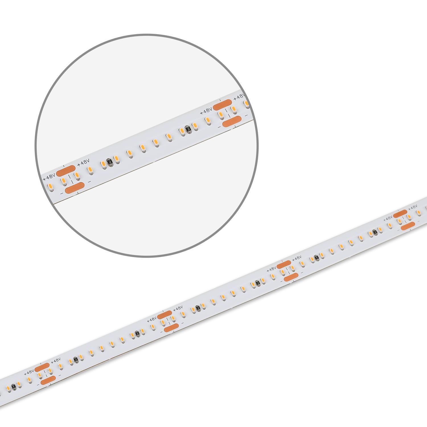 ISOLED LED CRI927 Linear 48V Flexband, 8W, IP20, 2700K, 30m Rolle, 240 LED/m - 3