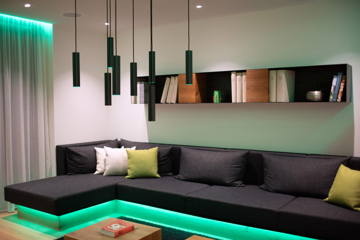 Loxone LED Pendulum Slim Tree Anthrazit - Produktbild 4