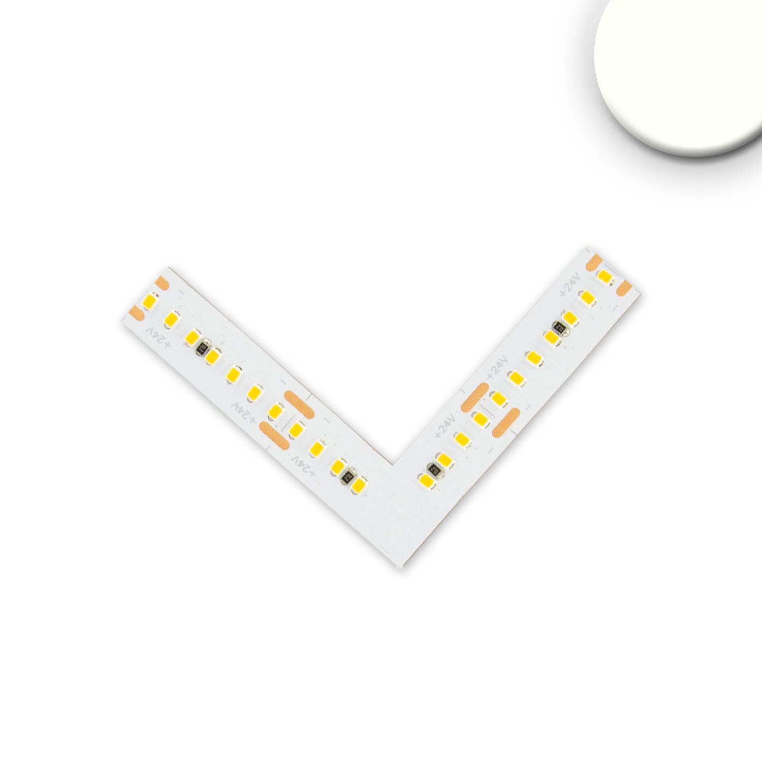 ISOLED Eckverbindung leuchtend 0,8W für CRI940 Linear10 Flexband, 24V DC, 15W, IP20 ISOLED Eckverbindung leuchtend 0,8W für CRI940 Linear10 Flexband, 24V DC, 15W, IP20 - 1