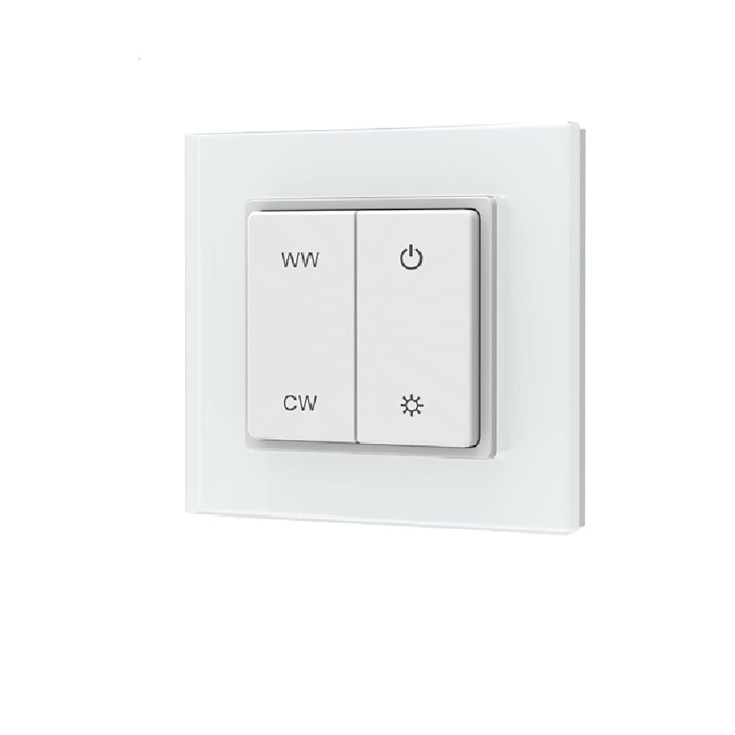 ISOLED Sys-Pro weißdynamische 1 Zone Aufputz-Tast-Fernbedienung mit Batterie - 1