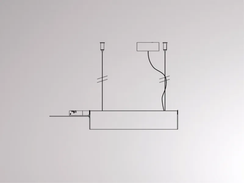 Molto Luce VALO ENDEINSPEISUNG HäNGE (weiß) - Produktbild 1
