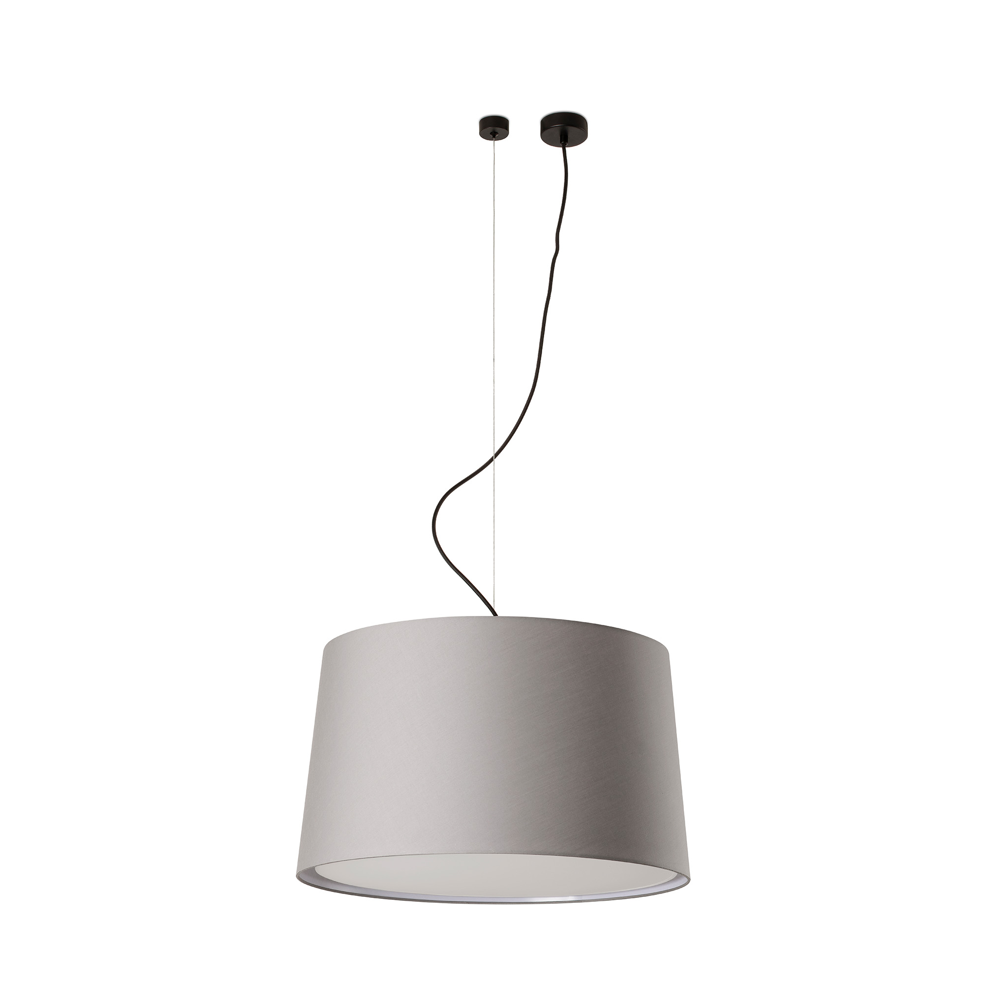 Faro WINDSOR Verschobene Pendelleuchte schwarz/grau Faro WINDSOR Verschobene Pendelleuchte schwarz/grau - 1