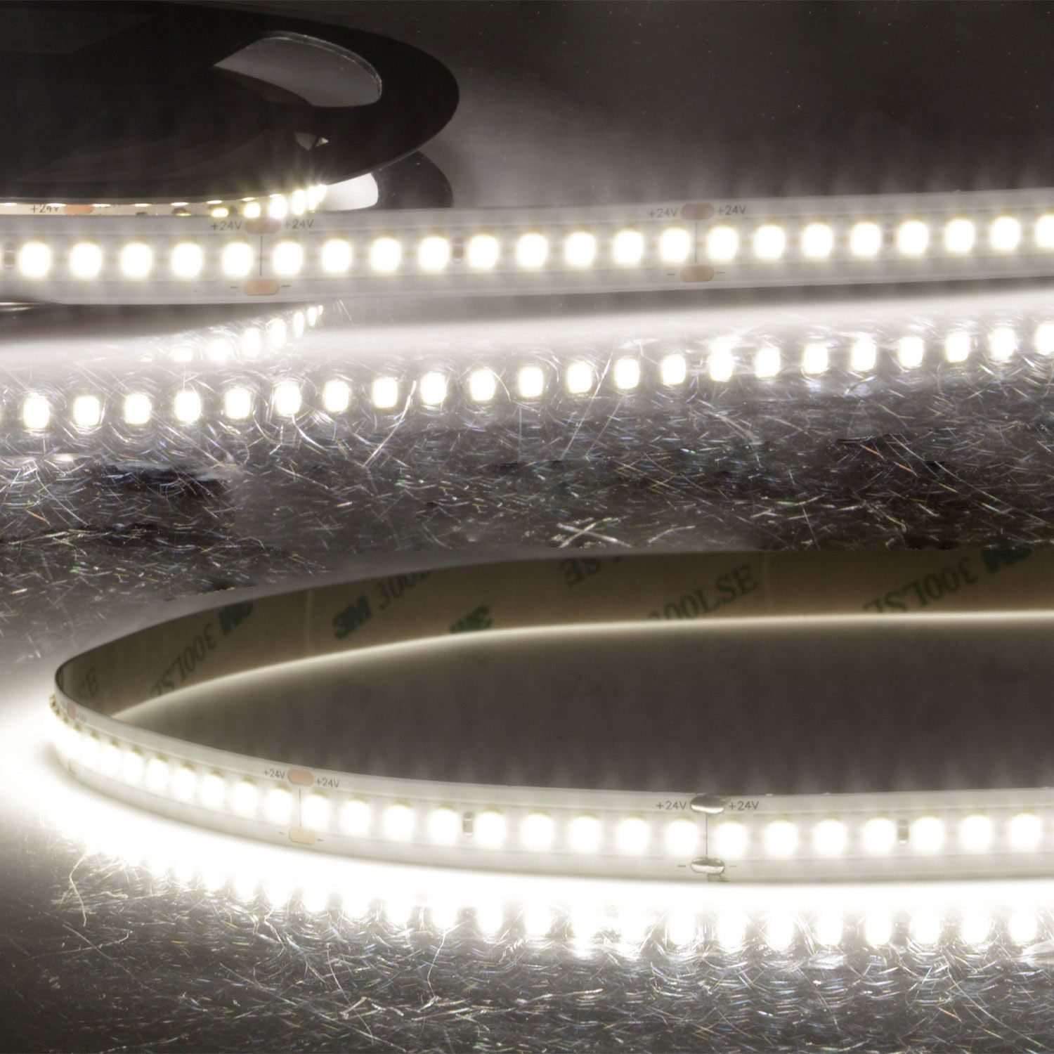 ISOLED LED HEQ840 Flexband 200 lm/W, 24V DC, 6W, IP20, 4000K, 5m Rolle, 180 LED/m - 1